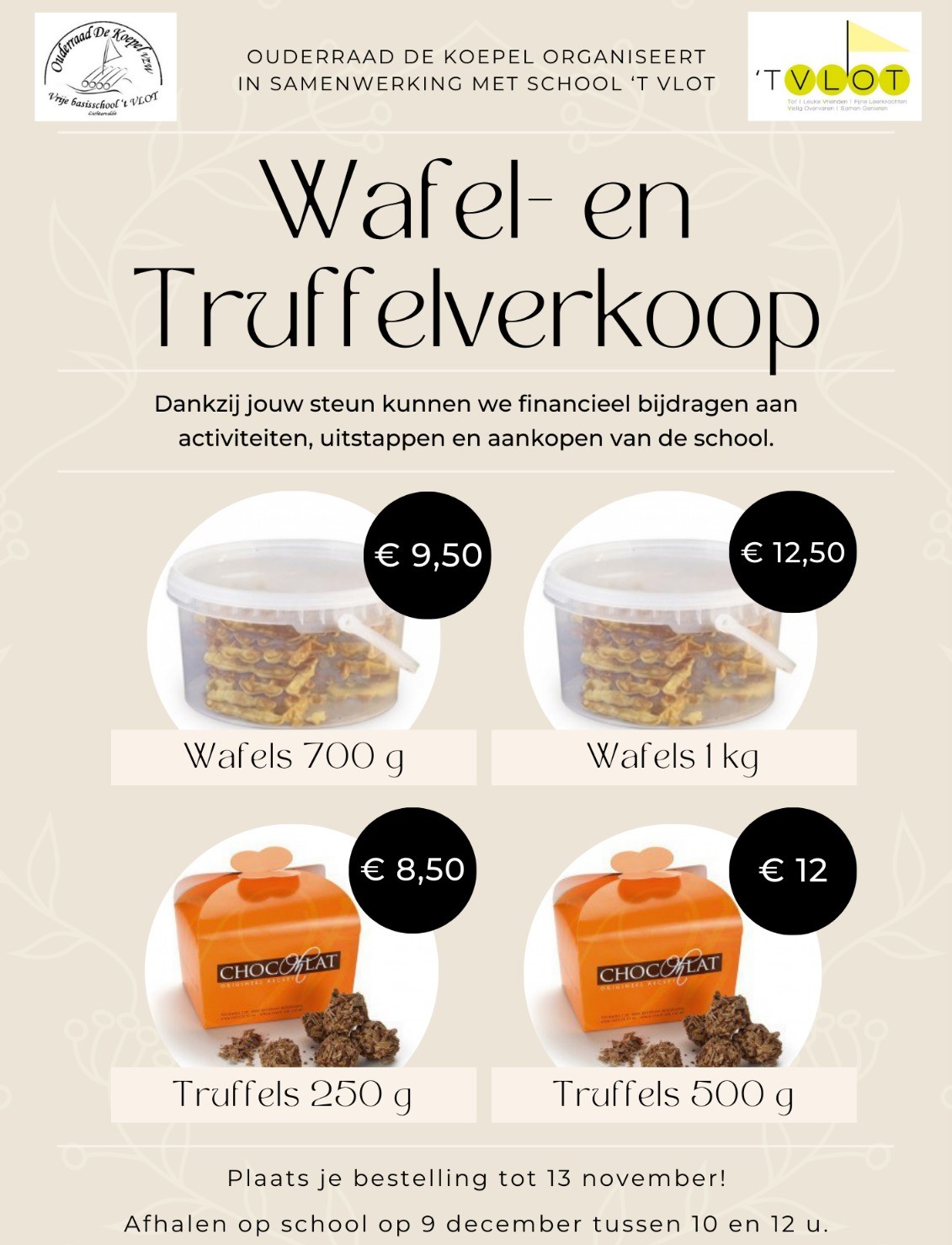 flyer koekjesverkoop